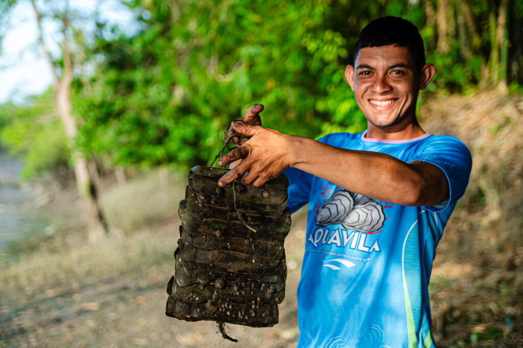 Maré de trabalho e esperança na Vila Lauro Sodré